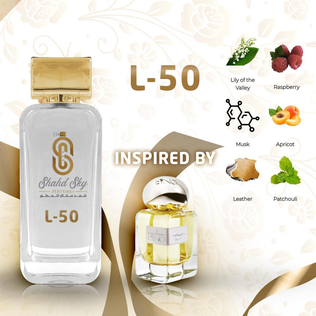 L-50 عطر نسائي فاخر مستوحى من Lengling No 7