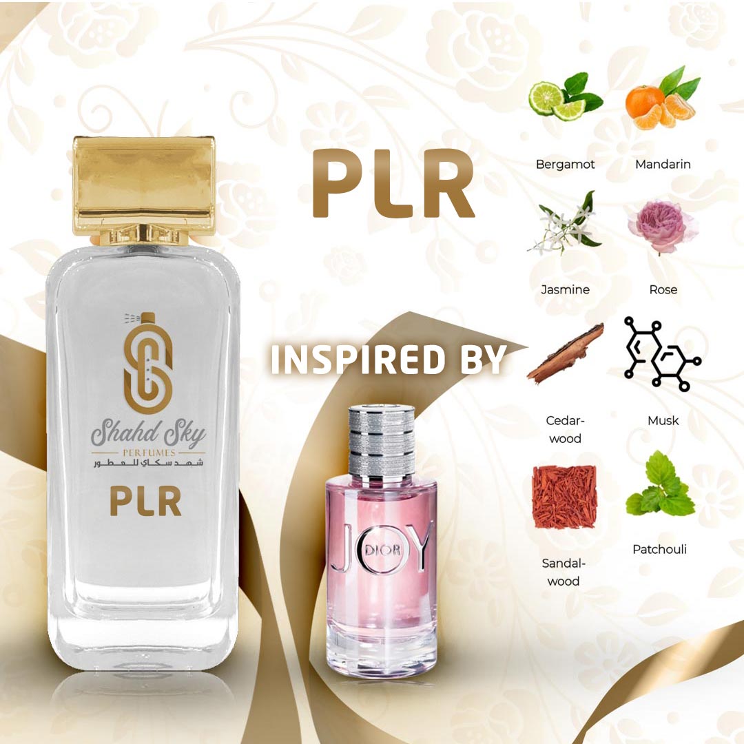PLR عطر نسائي فاخر مستوحى من Dior Joy | مزيج زهري منعش بلمسة خشبية ناعمة
